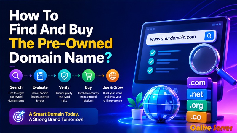 HOW TO FIND AND BUY THE PRE-OWNED DOMAIN NAME?
