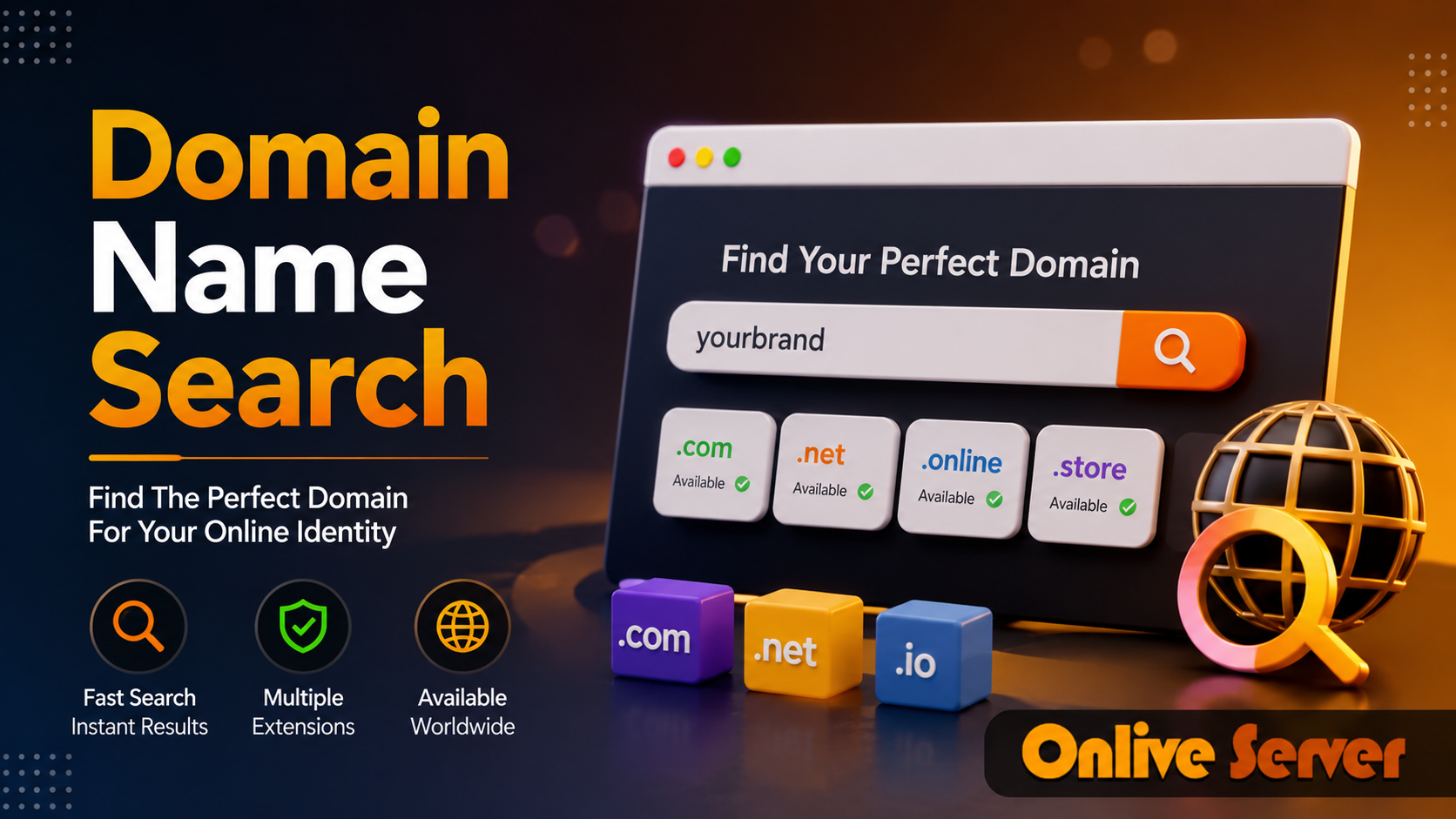 Domain Name Search Made Easy with Germany Server Hosting